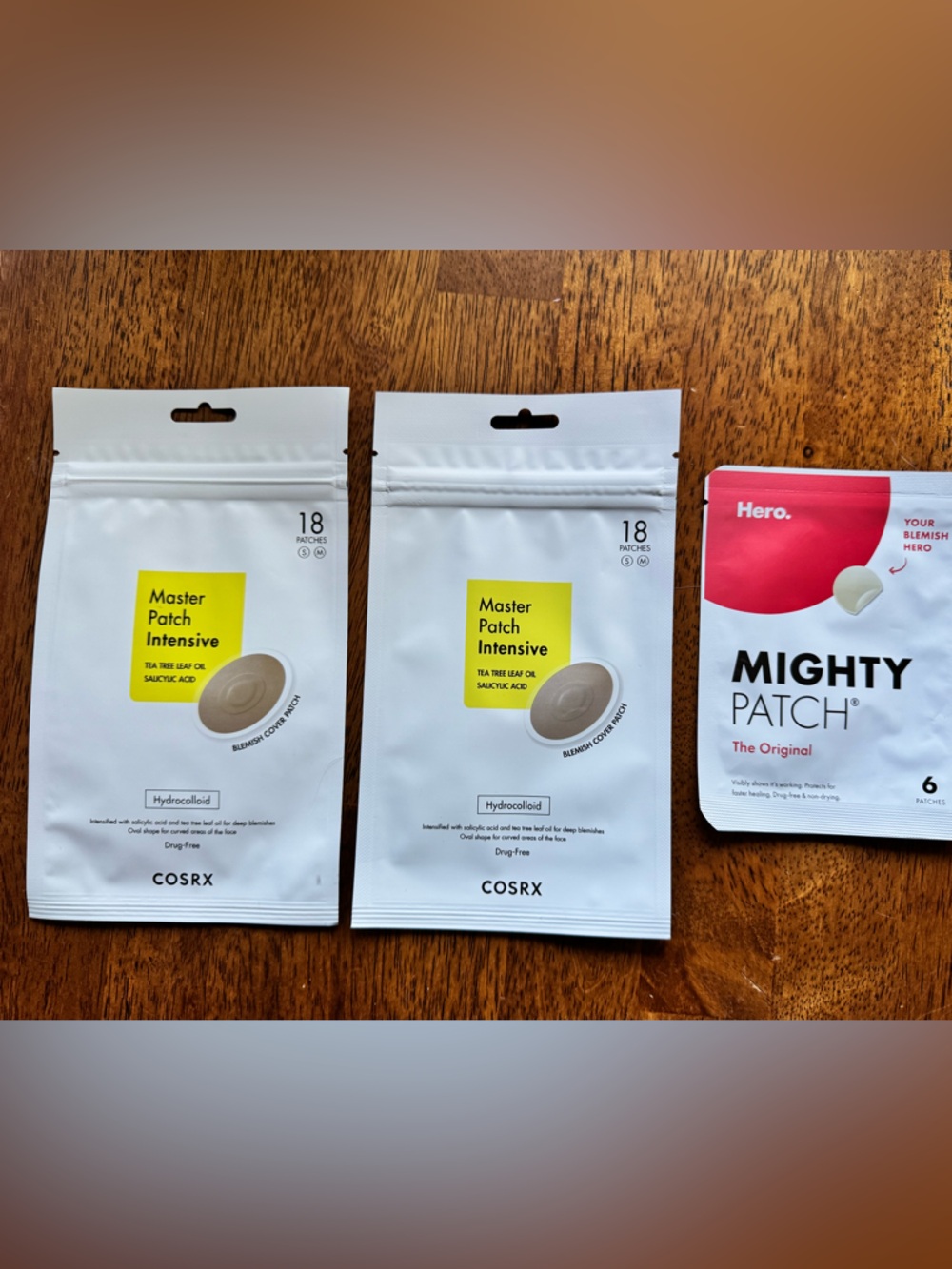 COSRX Patch Acne Patches and Mighty Patch Hydrocolloid Pimple BUNDLE